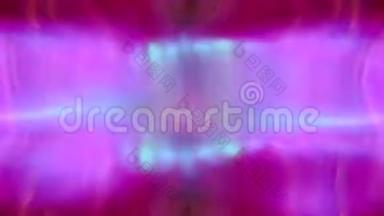 紫色曼陀罗变幻未来迷幻闪亮的背景。